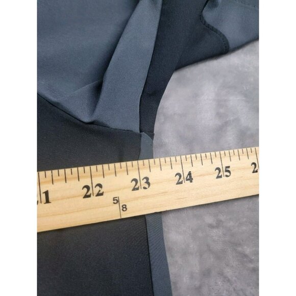 UNDER ARMOUR Loose Black 1/4 Zip S/S Windbreaker Shirt side zip Large, Zebra - Picture 3 of 9